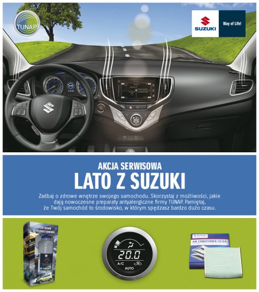 Akcja Serwisowa Lato z Suzuki Autotest